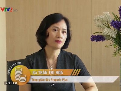 Ms. Tran Thi Hoa (General Director) analyzes the offices leasing trend